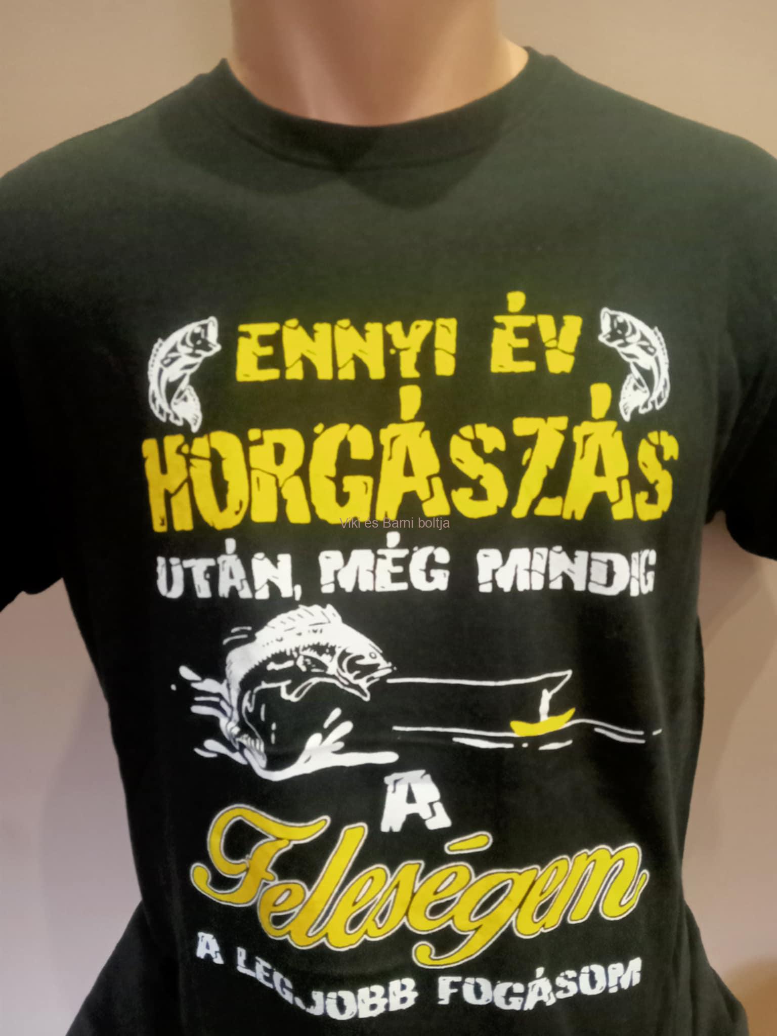 Horgász póló