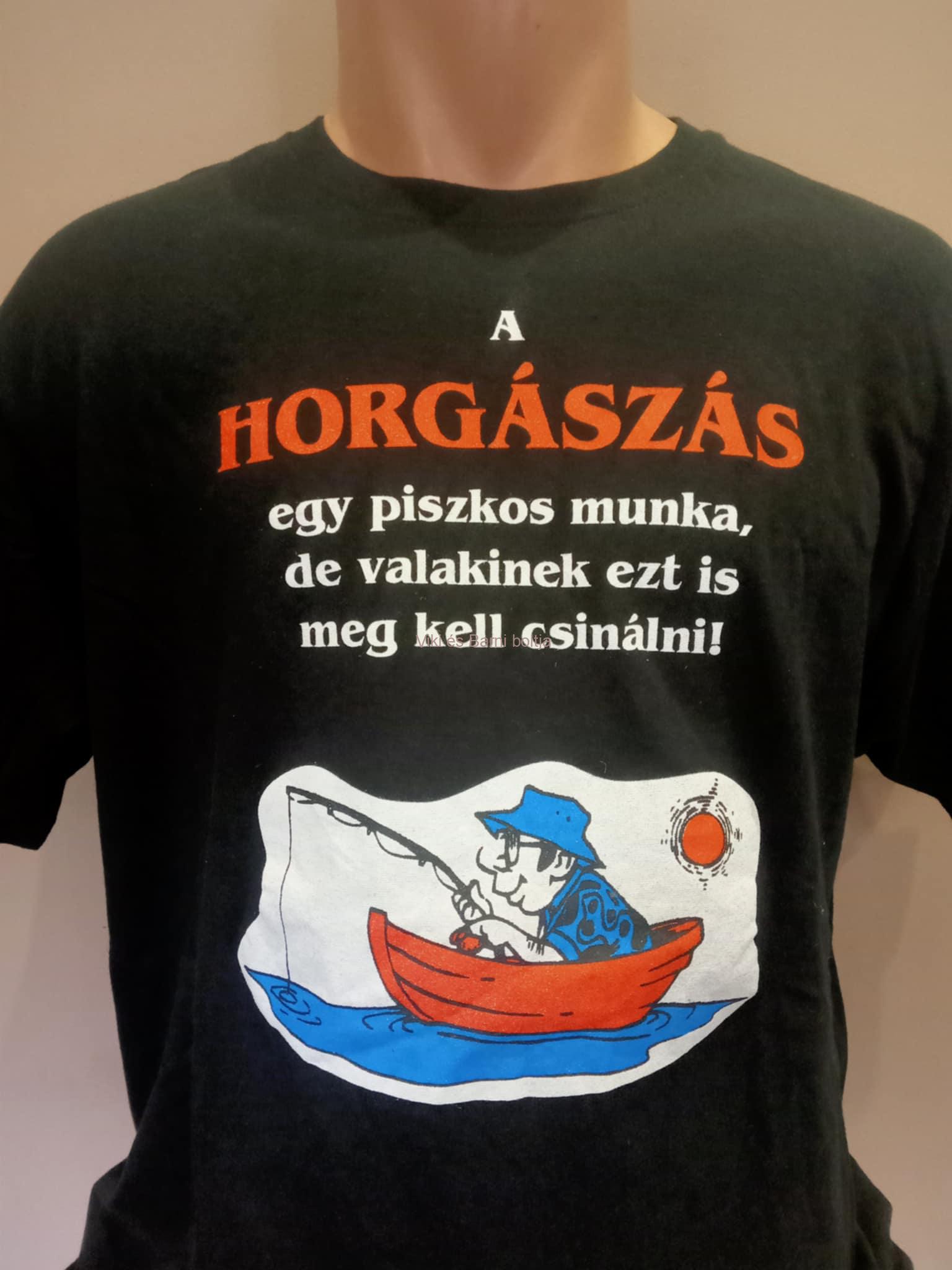 Horgász póló