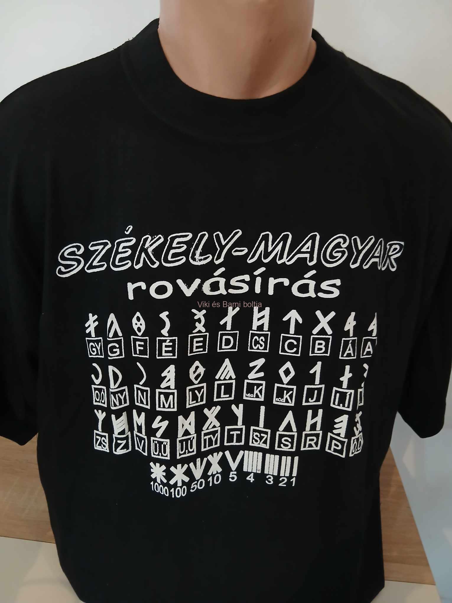 Székely-magyar rovásírás póló