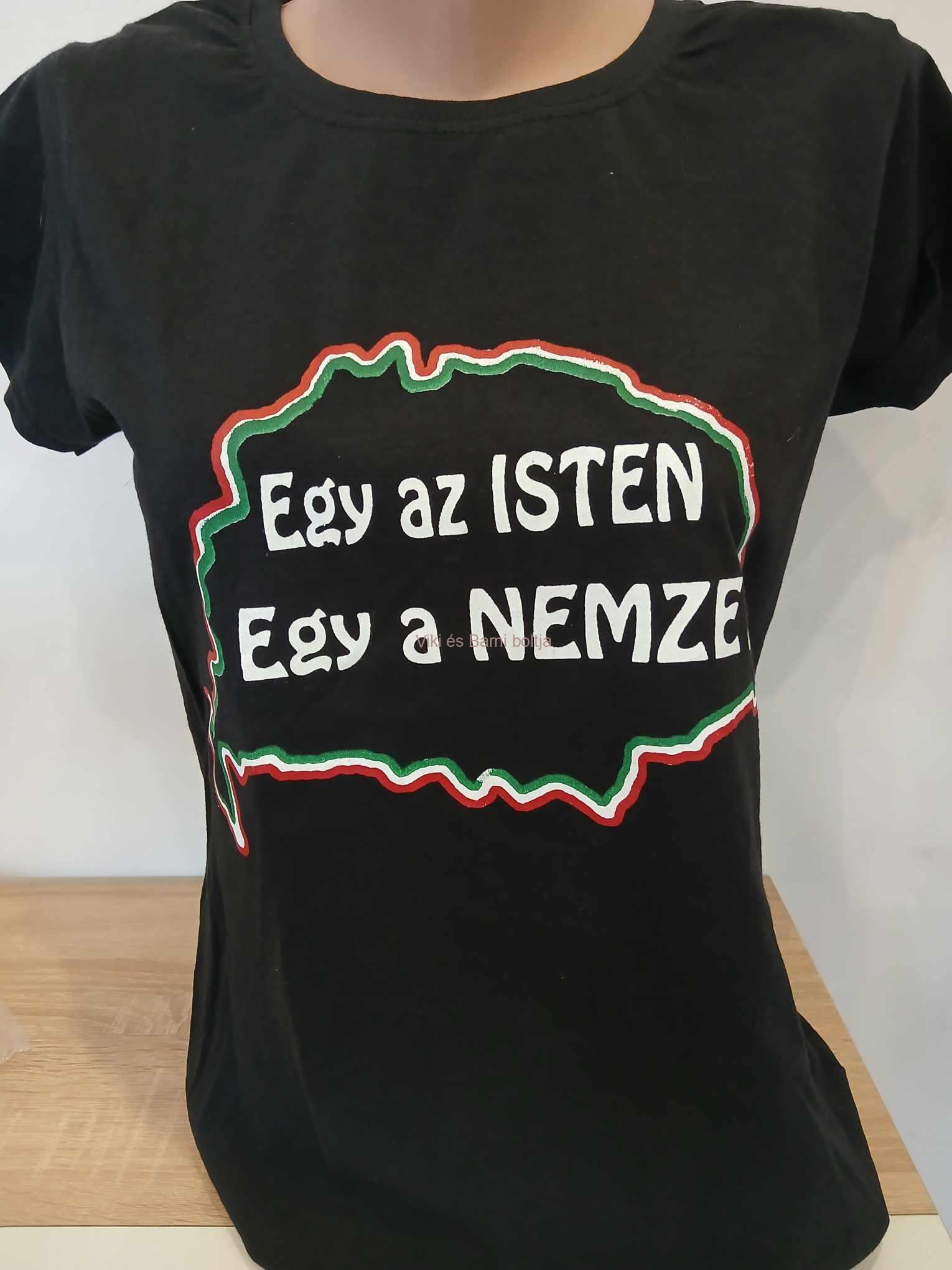 "Egy az Isten, egy a nemzet" női póló
