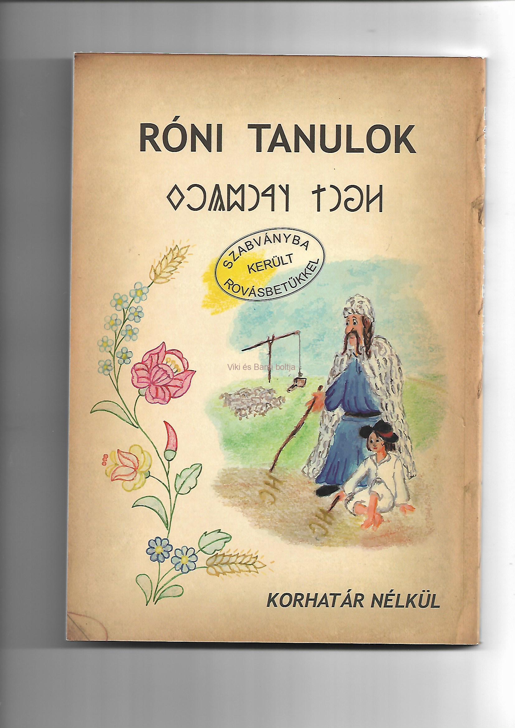 Róni tanulok