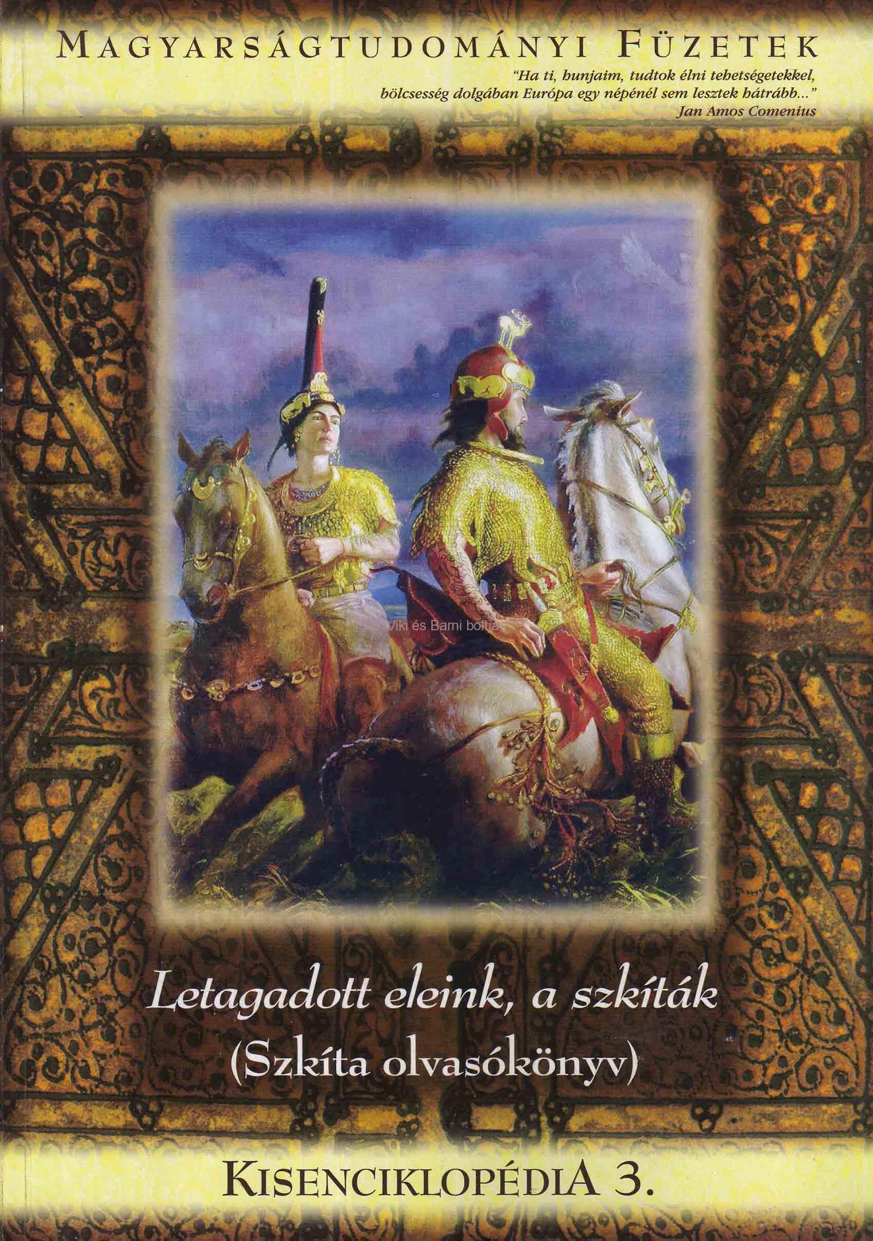 Magyarságtudományi tanulmányok 3. szám
